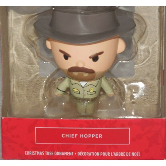 Netflix Stranger Things Chief Hopper Hallmark 2020 Christmas Ornament Decoration - Picture 3 of 4